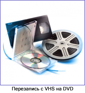 Перезапись c VHS на DVD